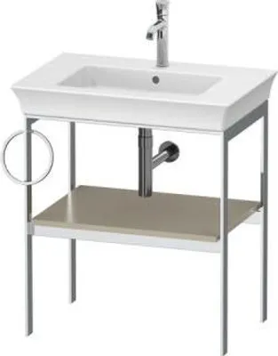 Produktbild von DURAVIT WT4543L6060 Metallkonsole bodenst. White Tulip