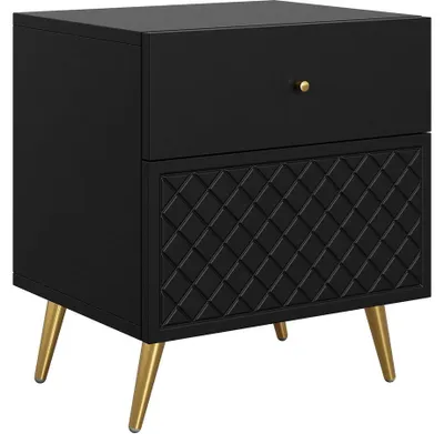 Immagine prodotto di Comodino "Temerra" 50 x 42 x 57 cm - Nero