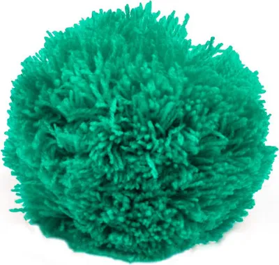 Produktbild von 2 Bommeln / Wollbommeln / Pompons, 10cm mit einer großen Farbauswahl, Farbe:irischgrün