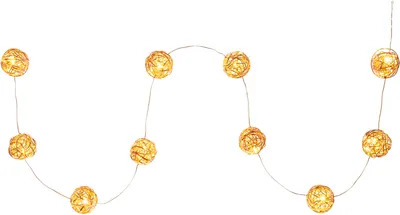 Obrázok produktu pre RETLUX RXL 237 medené gule, 10LED, časovač 6/18 h, pre vnútorné použitie