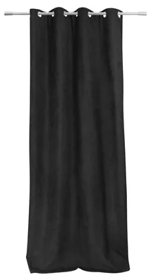 Produktbild von Home Style Verdunkelungsvorhang 140x260 cm – thermoisolierend, mit Ösen – Alina Schiefergrau