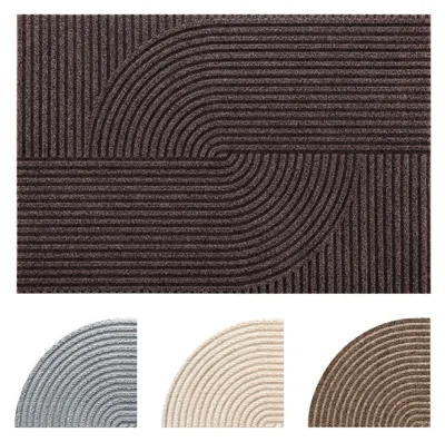 Zdjęcie produktu dla Mata podłogowa 40x60 cm, antypoślizgowa, można prać w pralce, do użytku wewnątrz i na zewnątrz, idealna do kuchni, łazienki, przedpokoju