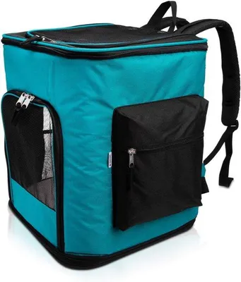 Image de Sac de transport en tissu pour chien - jusqu'à 12 kg - pour chiens et chats