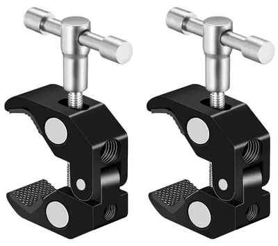 Immagine prodotto di Set di 2 morsetti super resistenti per fotocamere e illuminazione