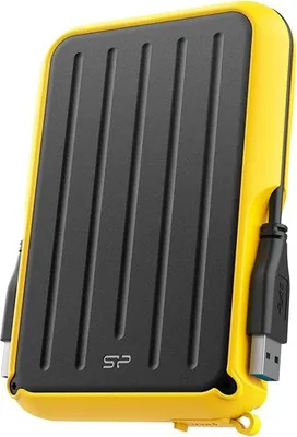 Produktbild von Silicon Power Festplatte  2.5" 4TB USB3.2 A66 Shockproof Yel