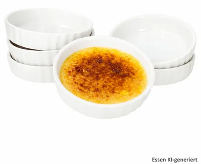Obrázek produktu pro Sada 6 kusů, zapékací misky "Leni", bílé, mini, porcelán