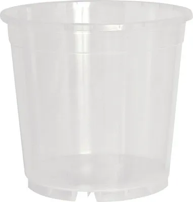 Zdjęcie produktu dla Doniczka do uprawy storczyków przezroczysta Ø 12,00 cm wys. 11,50 cm