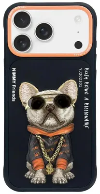 Image de NIMMY case GLASSES COOL DOG for IPHONE 17 black