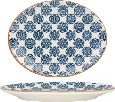 Image de Bol de service Bonna - Lotus - Porcelaine - 25x19 cm
