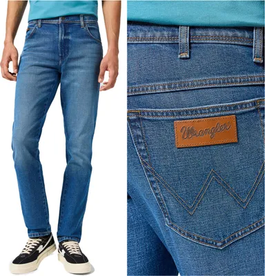 Immagine prodotto di WRANGLER, Jeanshosen da donna, slim fit, TEXAS SLIM, W38 L30, Blau, Jeans, baggyjeans, buggy
