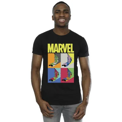 Produktbild von Marvel - T-Shirt für Herren BI38256 (XXL) (Marineblau)