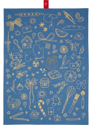 Produktbild von Weihnachten Geschirrtuch - Make a wish