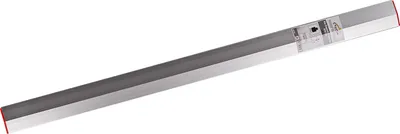 Imagen del producto de Bau, regla para juntas trapezoidales / regla de acabado de aluminio ATK150, con barra de agarre grande y tapas finales
