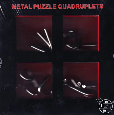 Immagine prodotto di Puzzle quadruplo in metallo