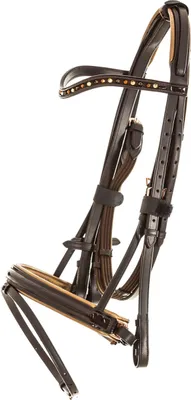 Immagine prodotto di Briglia Snaffle Imperial Riding Di Layla Marrone-Bronzo, Taglia:C/S