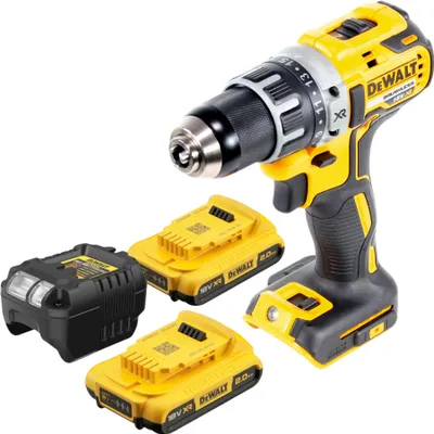 Produktbild von DeWalt DCD 791 D2 Akku Bohrschrauber 18 V 70 Nm Brushless + 2x Akku 2,0 Ah + Ladegerät