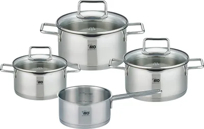 Produktbild von ELO Topfset 4 teilig Smart Steam; Edelstahl; 72504