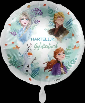 Produktbild von Frozen Geburtstagsparty Folienballon -DUT