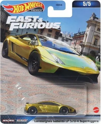 Produktbild von Hot Wheels Fast & Furious HMG52, Auto, 3 Jahr(e), Kunststoff, Metall, Gold