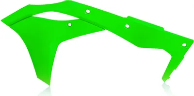 Produktbild von ACERBIS grüne Kühlerseitenteile für KAWASAKI
