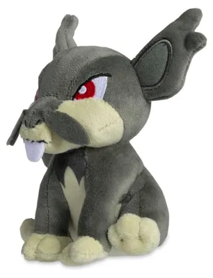 Zdjęcie produktu dla Pluszak Pokemon Alola Rattfratz – pluszowa zabawka Alolan Rattata o wysokości 12 cm