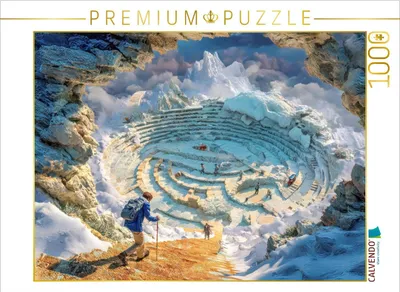 Produktbild von CALVENDO Puzzle Treppenlabyrinthe | 1000 Teile Lege-Größe 64x48cm Foto-Puzzle für glückliche Stunden