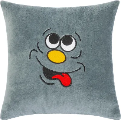 Obrázok produktu pre Vankúš Smíšek – 38 x 38 cm – sivý