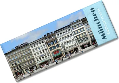 Produktbild von streetline München Kaufingerstrasse Panorama Souvenir Magnet