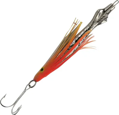 Produktbild von Solvkroken Calamar Pilker orange/rot, Gewicht / Länge / Hakengröße:125g - 14.5cm - Gr. 2/0