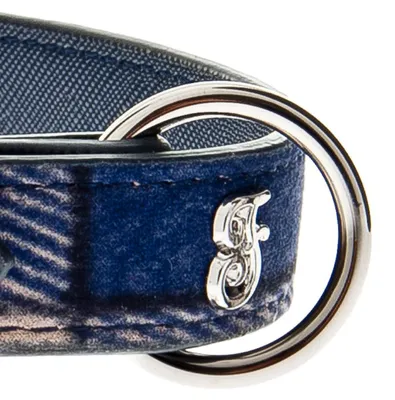 Produktbild von FERRIBIELLA Verstellbares Hundehalsband Sicherer Komfort - Blau / 70cm