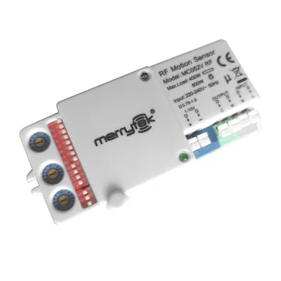Produktbild von MC052VRF Merrytek Mikrowelle Bewegungsmelder mit RF-Funknetzwerk, Dimmfunktion