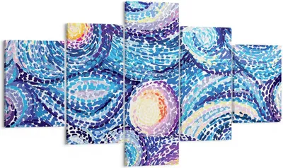 Produktbild von Bild auf Leinwand - Leinwandbild - Abstraktion modern - 125x70cm - Wand Bild - Wanddeko - Leinwanddruck - Bilder - Kunstdruck - Wanddekoration - Leinwand bilder - Wandkunst - EA125x70-3935