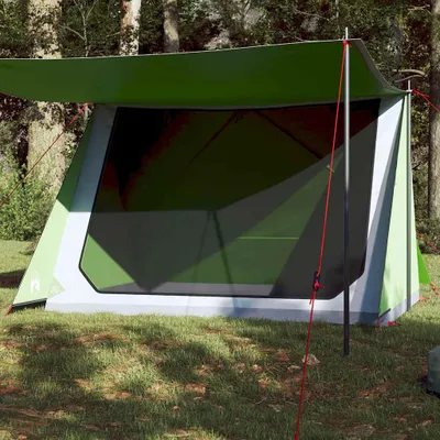 Produktbild von vidaXL Campingzelt 2 Personen Grün Wasserfest