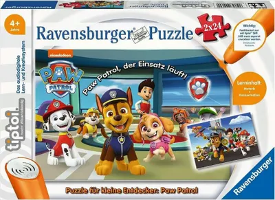Produktbild von tiptoi® Puzzle für kleine Entdecker: Paw Patrol Ravensburger 00069