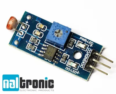 Produktbild von Lichtsensor Modul Fotowiderstand Fotodiode LM393 Dämmerungsschalter Arduino