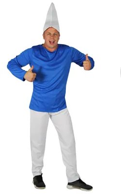 Produktbild von blauer Zwerg Kostüm für Herren, Größe:XXL