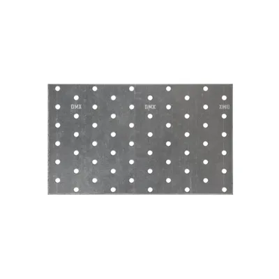 Obrázok produktu pre Doska je perforovaná. PP 18 DMX 120x200 - pozinkovaný plech - balenie po 1 ks