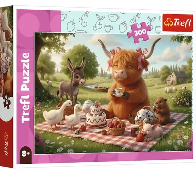 Productafbeelding van Puzzel 300 - Zoet picknick - Trefl