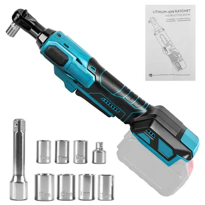 3/8" Akku-Ratschenschlüssel, 80 Nm, bürstenlos, für Makita 18V