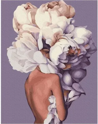 Produktbild von Malen nach Zahlen - Pfingstrosen für Frauen 40x50cm