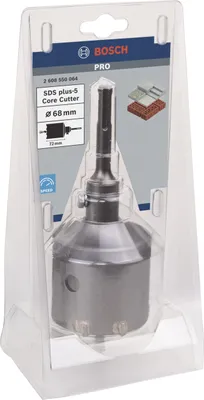 Image de Kit de forets Bosch Professional PRO SDS plus-5, 68 x 54 x 72 mm, 3 pièces, 1 pièce.