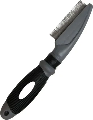 Produktbild von Entwirrungskamm Hunde Katzen Kamm Tierhaarkamm Tierpflegebürste extra Fein 22 cm