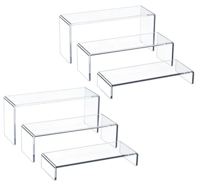 Zdjęcie produktu dla Zestaw 6 podstawek z akrylu - 30 cm