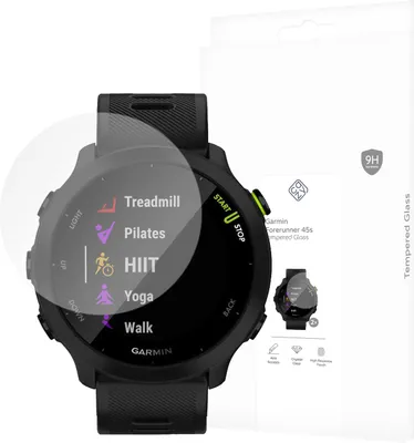 Produktbild von Schutzfolie Garmin Garmin Forerunner 45s - Panzerglas - Just in Case- Transparant