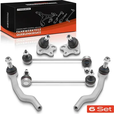 Immagine prodotto di Frankberg 1x set di bracci oscillanti asse anteriore sinistro destro per Mercedes-Benz Classe A W168 1.4L 1.6L 1.7L 1.9L 2.1L 1997-2004