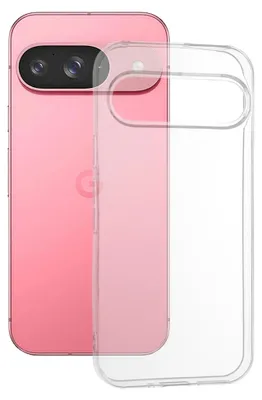 Zdjęcie produktu dla Techsuit Clear Silicone etui do Google Pixel 9 / 9 Pro – przezroczyste