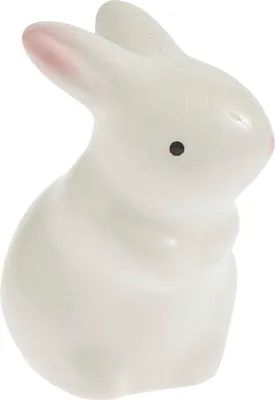 Produktbild von Rico Design "Keramik Hase" stehend rechts