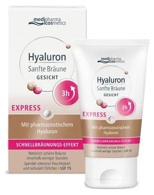 Produktbild von Hyaluron Sanfte Bräune Express Gesicht Creme 30 ml