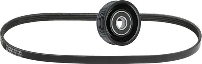 Produktbild von RIDEX 542R0420 Keilrippenriemensatz für HONDA CIVIC VI Hatchback (EJ, EK)