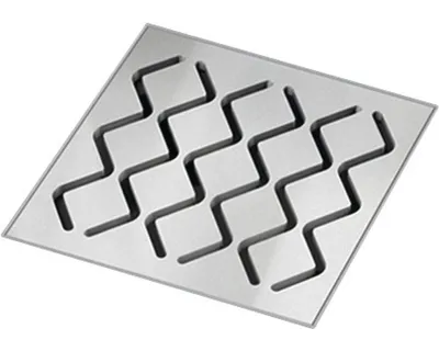 Produktbild von Ravak Zubehör - Kunststoff-Bodenablauf mit Edelstahlgitter SN501, 105 mm X01435